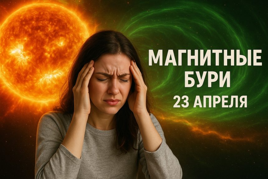 Магнитные бури 23 апреля 2025: будут ли сегодня и как уберечь свое здоровье