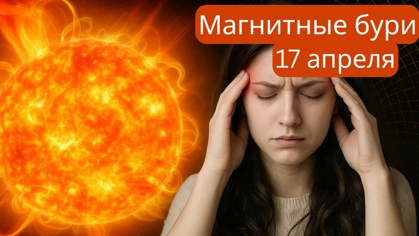Магнитные бури сегодня, 17 апреля 2025: прогноз солнечной активности