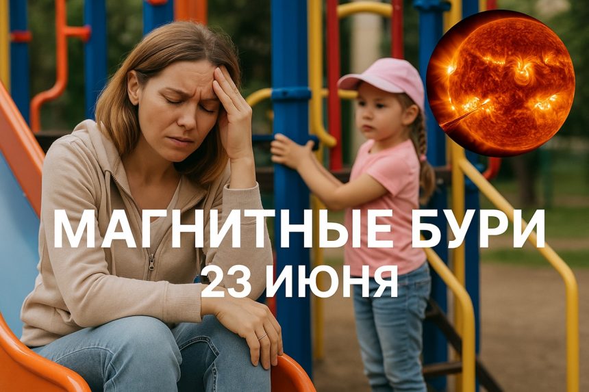 Будут ли сегодня магнитные бури: прогноз солнечной активности на 23 июня 2025