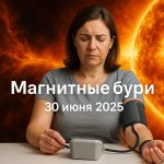 Магнитные бури 30 июня 2025: прогноз солнечной активности на сегодня