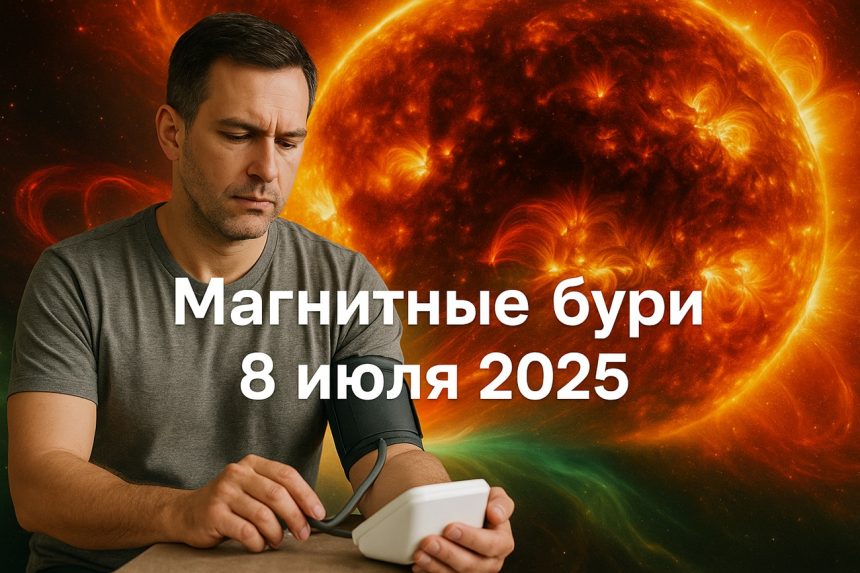 Будут ли магнитные бури 8 июля 2025: прогноз солнечной активности на сегодня