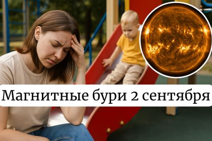 Магнитные бури 2 сентября 2025: прогноз солнечной активности