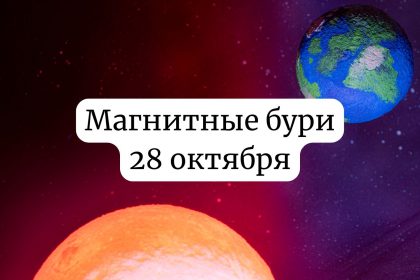 Магнитные бури 28 октября 2025 года: прогноз и советы для здоровья