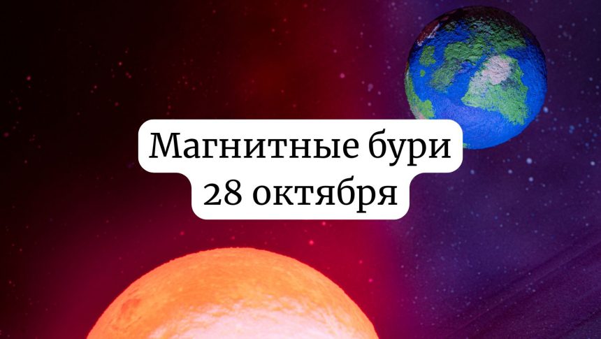 Магнитные бури 28 октября 2025 года: прогноз и советы для здоровья
