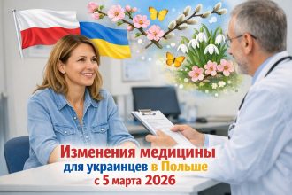 Медицина для украинцев в Польше с 5 марта 2026: кто получит бесплатно и что меняется