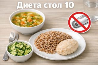 Диета стол 10: что это такое, что можно есть, меню на каждый день и помогает ли похудеть