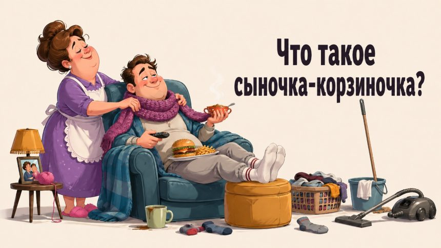 Сыночка-корзиночка: что такое, откуда пошел термин, признаки и недостатки подхода к воспитанию
