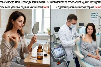 Что будет, если удалить родинку чистотелом или лазером: последствия, риски и мифы