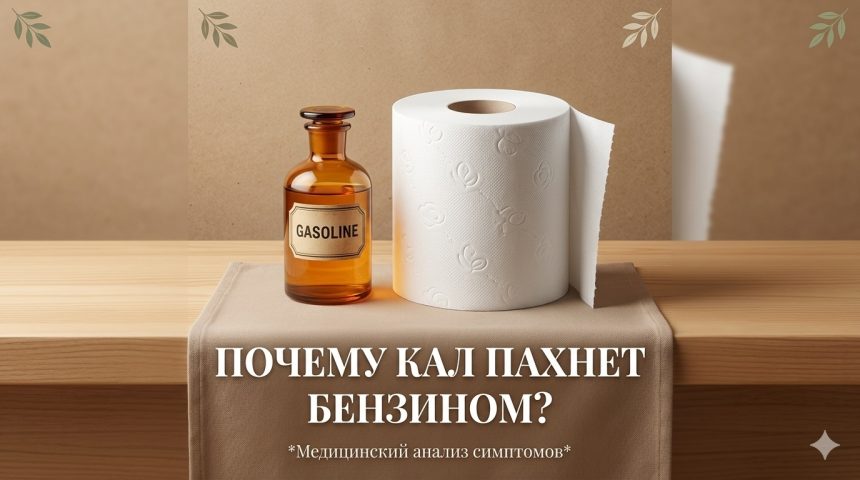 Кал пахнет бензином или растворителем: причины, на какие болезни указывает и нужно ли идти к врачу