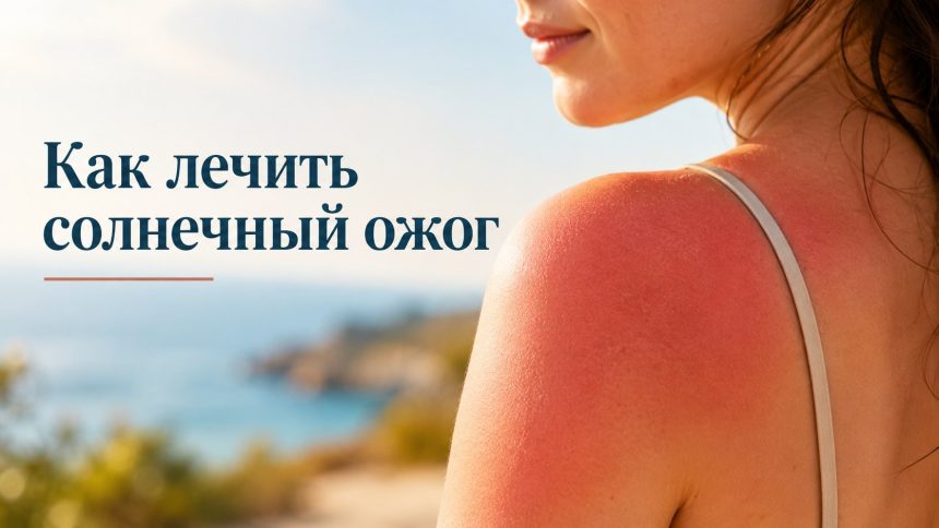 Солнечный ожог: симптомы, последствия, как быстро вылечить и предотвратить