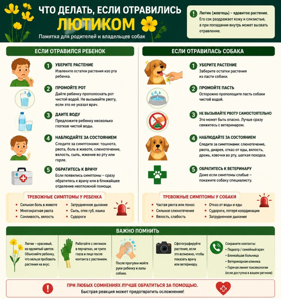 Лютик в Украине 2026: ядовит и можно ли трогать, как выглядит и где растет