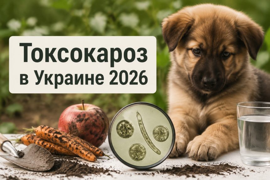 Токсокароз в Украине 2026: что такое, симптомы, как передается и лечится