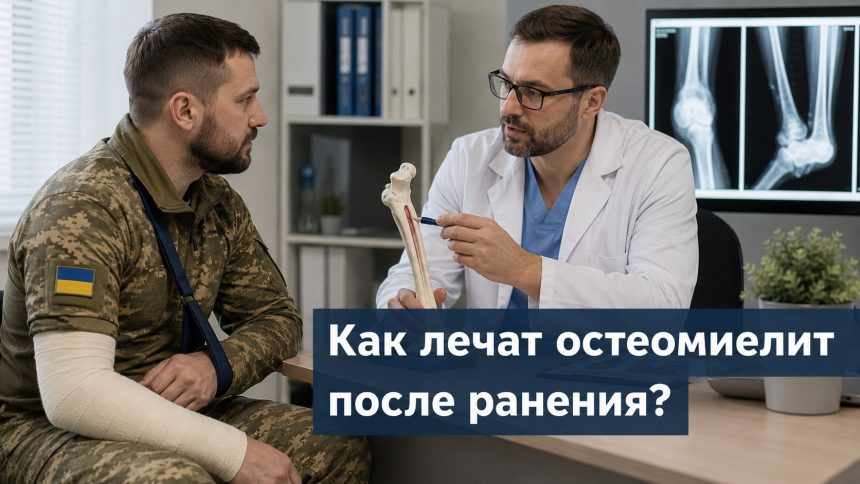 Остеомиелит после ранения у ветеранов: симптомы инфекции кости и когда идти к врачу