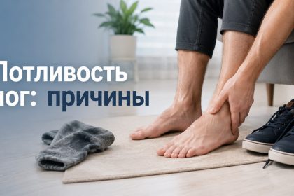 Почему потеют ноги: причины, лечение и способы избавиться от запаха