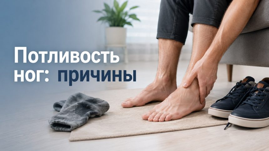 Почему потеют ноги: причины, лечение и способы избавиться от запаха