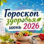 Гороскоп здоровья июнь 2026: прогноз, энергетика, благоприятные и неблагоприятные дни месяца