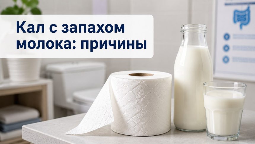 Кал пахнет молоком или кефиром: причины, на какие болезни указывает и нужно ли идти к врачу