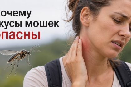 Укусы мошек в Украине становятся опаснее: кто в группе риска и когда идти к врачу