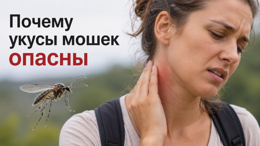 Укусы мошек в Украине становятся опаснее: кто в группе риска и когда идти к врачу