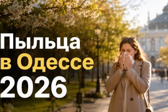 Аллергия в Одессе 2026: что цветет в мае и какие симптомы нельзя игнорировать