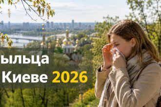 Аллергия и пыльца в Киеве 2026: что цветет в мае, как избежать и лечить симптомы