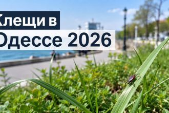 Клещи в Одессе 2026: в каких местах нужно быть осторожными и что делать после укуса