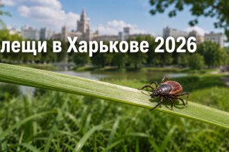 Клещи в Харькове 2026: в каких местах нужно быть осторожными и что делать после укуса