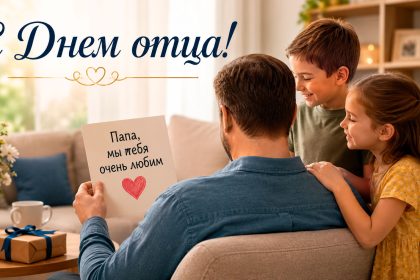 Как поздравить папу с Днем отца 2026: открытки, картинки и пожелания прозой на русском