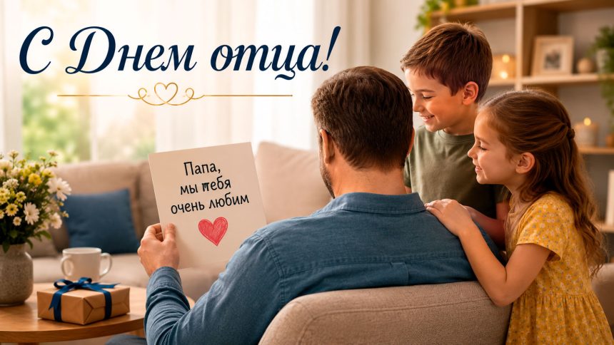 Как поздравить папу с Днем отца 2026: открытки, картинки и пожелания прозой на русском