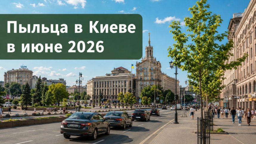 Аллергия и пыльца в Киеве 2026: что цветет в июне, как избежать и лечить симптомы