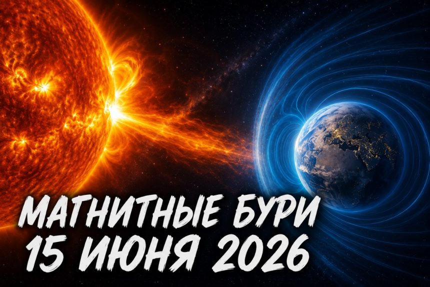 Магнитные бури 15 июня 2026 в Украине: прогноз солнечной активности на сегодня