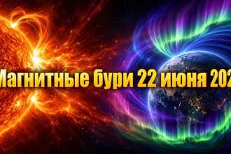 Магнитные бури 22 июня 2026 в Украине: прогноз солнечной активности на сегодня