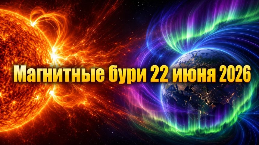 Магнитные бури 22 июня 2026 в Украине: прогноз солнечной активности на сегодня