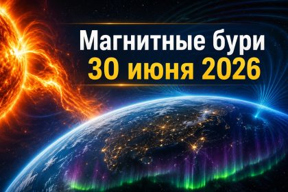 Магнитные бури 30 июня 2026 в Украине: прогноз солнечной активности на сегодня