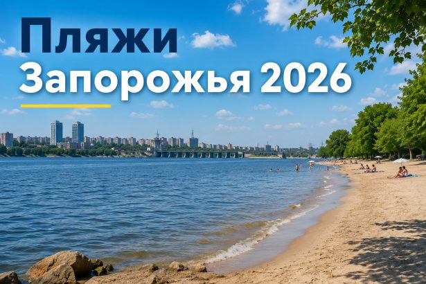 Где купаться в Запорожье 2026: какие пляжи открыты, список озер и безопасных мест