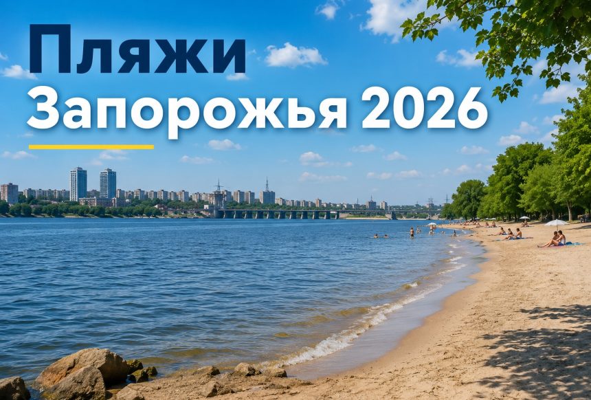 Где купаться в Запорожье 2026: какие пляжи открыты, список озер и безопасных мест