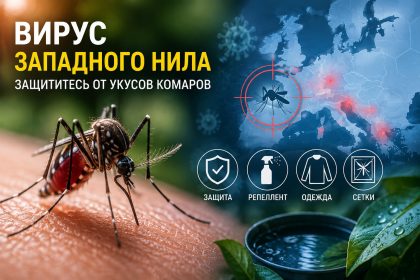 Вирус Западного Нила в Европе 2026: что такое, симптомы и как защититься от заражения