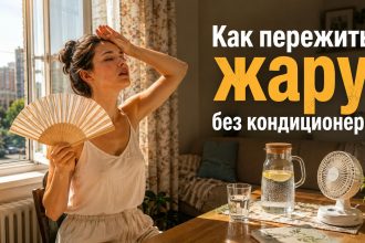 Как пережить жару без кондиционера: советы для квартиры и здоровья