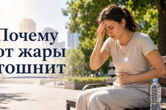 Почему от жары тошнит: причины, опасные симптомы и что делать
