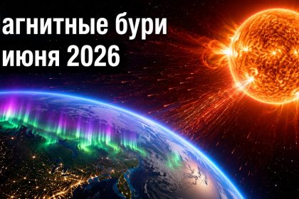 Магнитные бури 9 июня 2026 в Украине: прогноз солнечной активности на сегодня