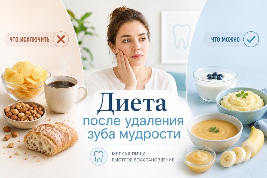 Как питаться после удаления зуба мудрости: что можно и что нельзя есть, правила восстановления