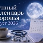 Лунный календарь август 2026 года: неблагоприятные дни, фазы Луны и влияние на здоровье
