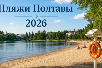 Где купаться в Полтаве 2026: какие пляжи открыты, список озер и безопасных мест