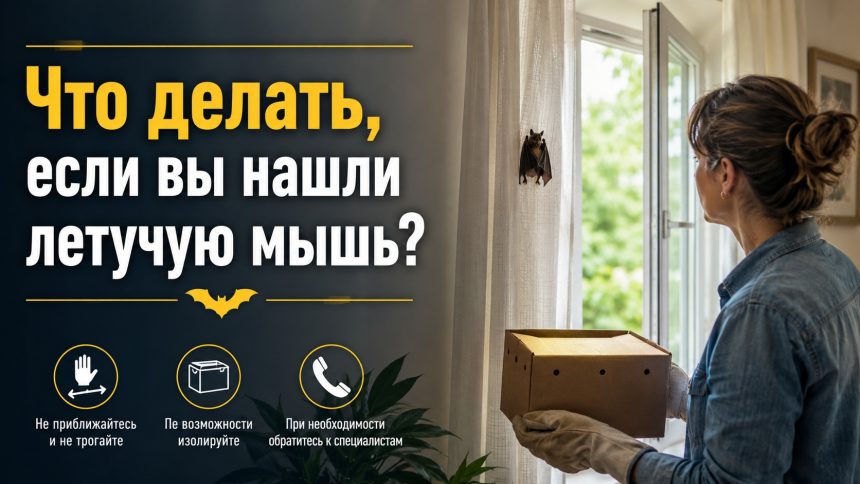 Летучие мыши в Украине 2026: где водятся, как избежать укуса и чем грозит укус