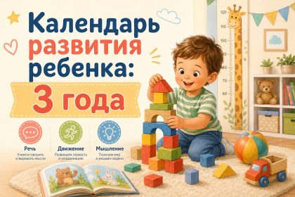 Что должен уметь ребенок в 3 года: навыки, физическое развитие и тревожные признаки