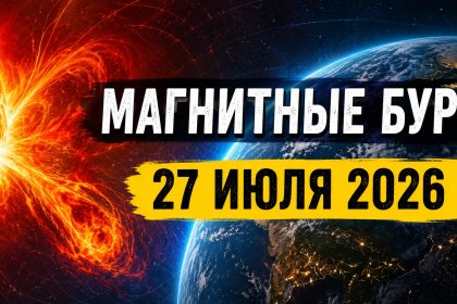 Магнитные бури 27 июля 2026 в Украине: прогноз солнечной активности на сегодня