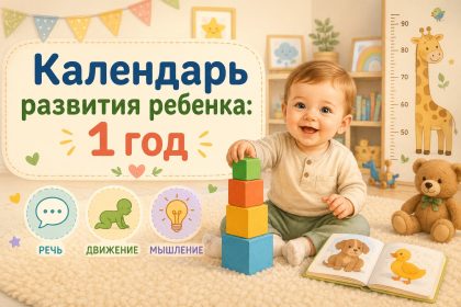 Что должен уметь ребенок в 1 год: навыки, физическое развитие и тревожные признаки