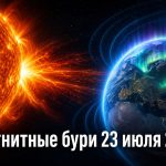 Магнитные бури 23 июля 2026 в Украине: прогноз солнечной активности на сегодня