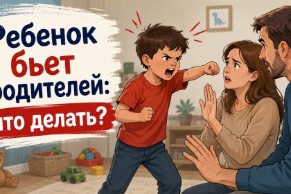 Ребенок бьет родителей: причины, что делать и когда обращаться к специалисту
