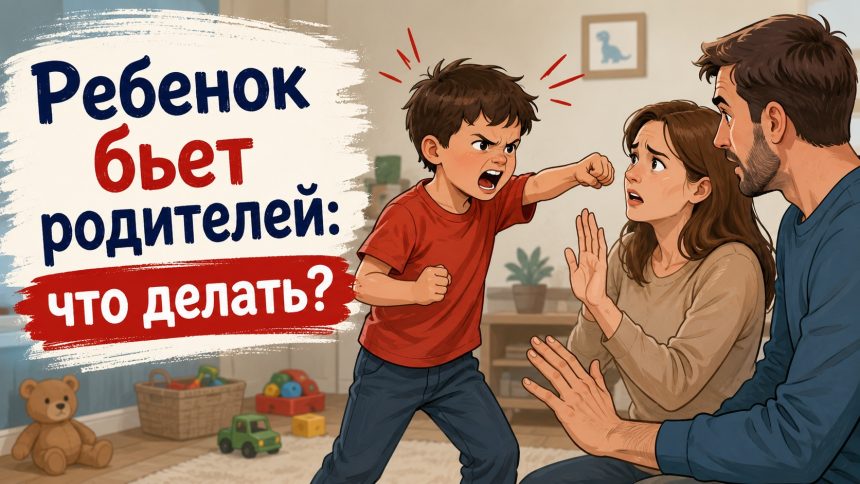 Ребенок бьет родителей: причины, что делать и когда обращаться к специалисту
